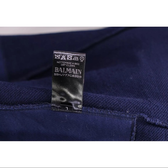 Balmain Designer Runway Jacket One-of-One Hoodie - Picture 7 of 8